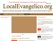 Tablet Screenshot of localevangelico.org